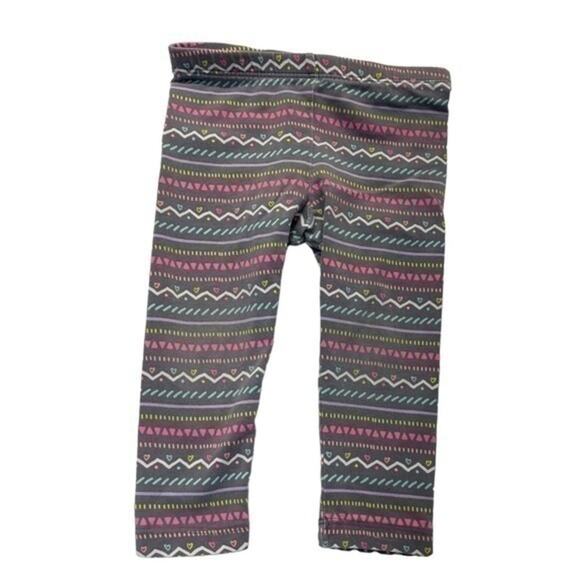 Circo Printed Leggings gray colorful baby size 18 months - Picture 1 of 6